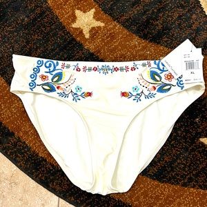 Gibson Latimer size XL women’s cream bikini bottom. NWT